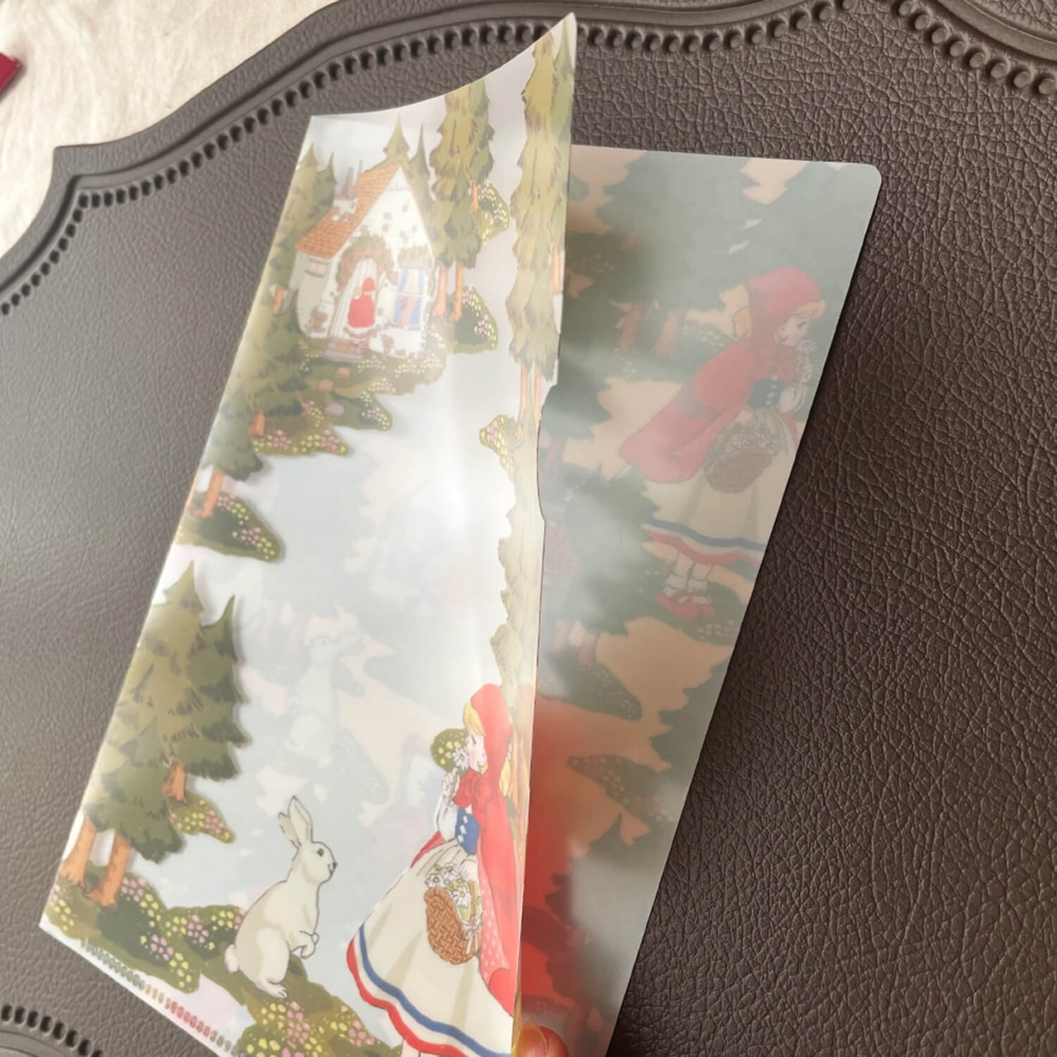 Ant's A5 Clear File – Little Red Riding Hood