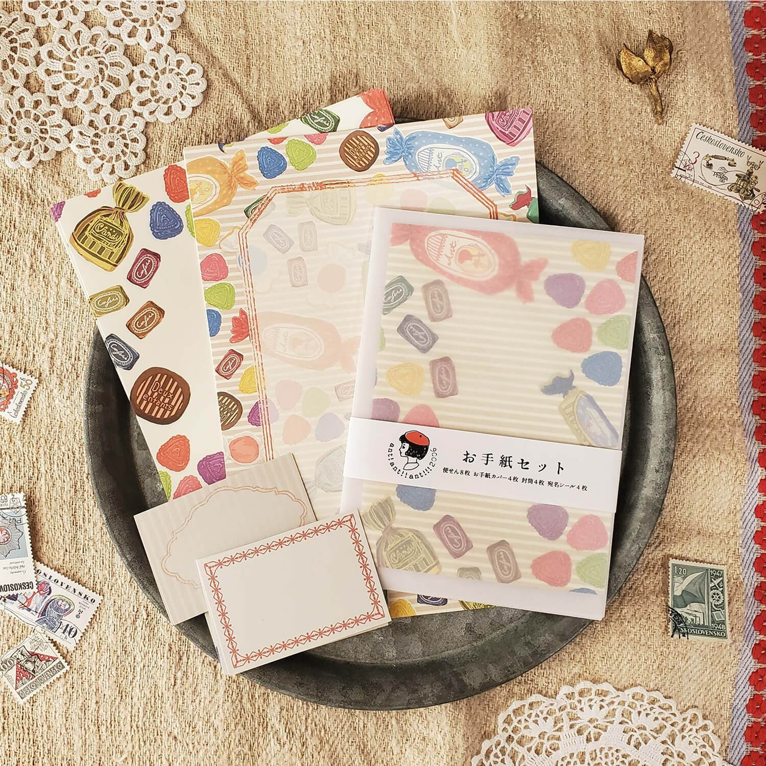 Ant's Letter Set – Candy