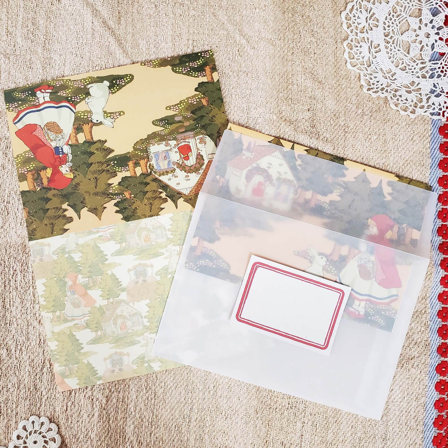 Ant's Letter Set – Little Red Riding Hood