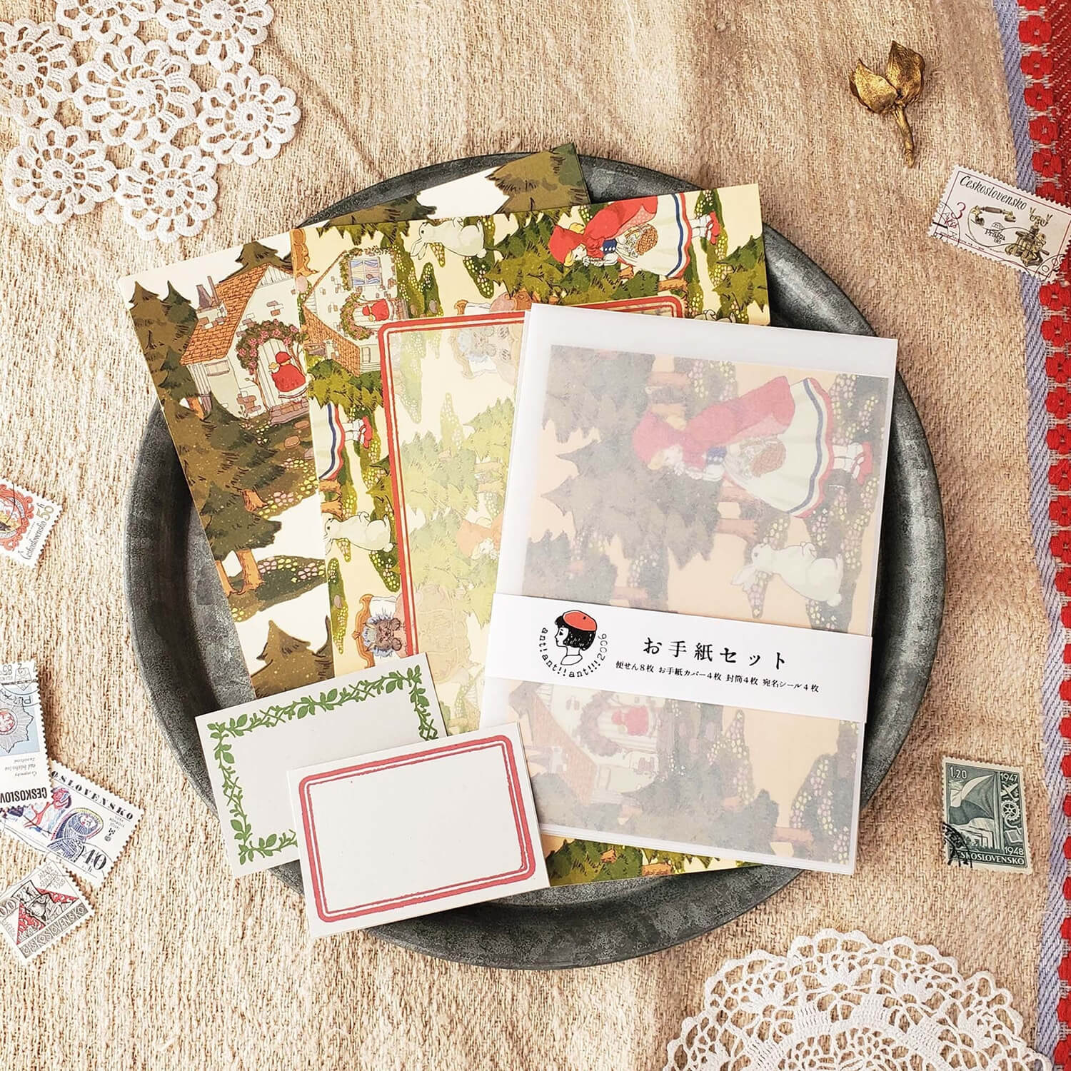 Ant's Letter Set – Little Red Riding Hood