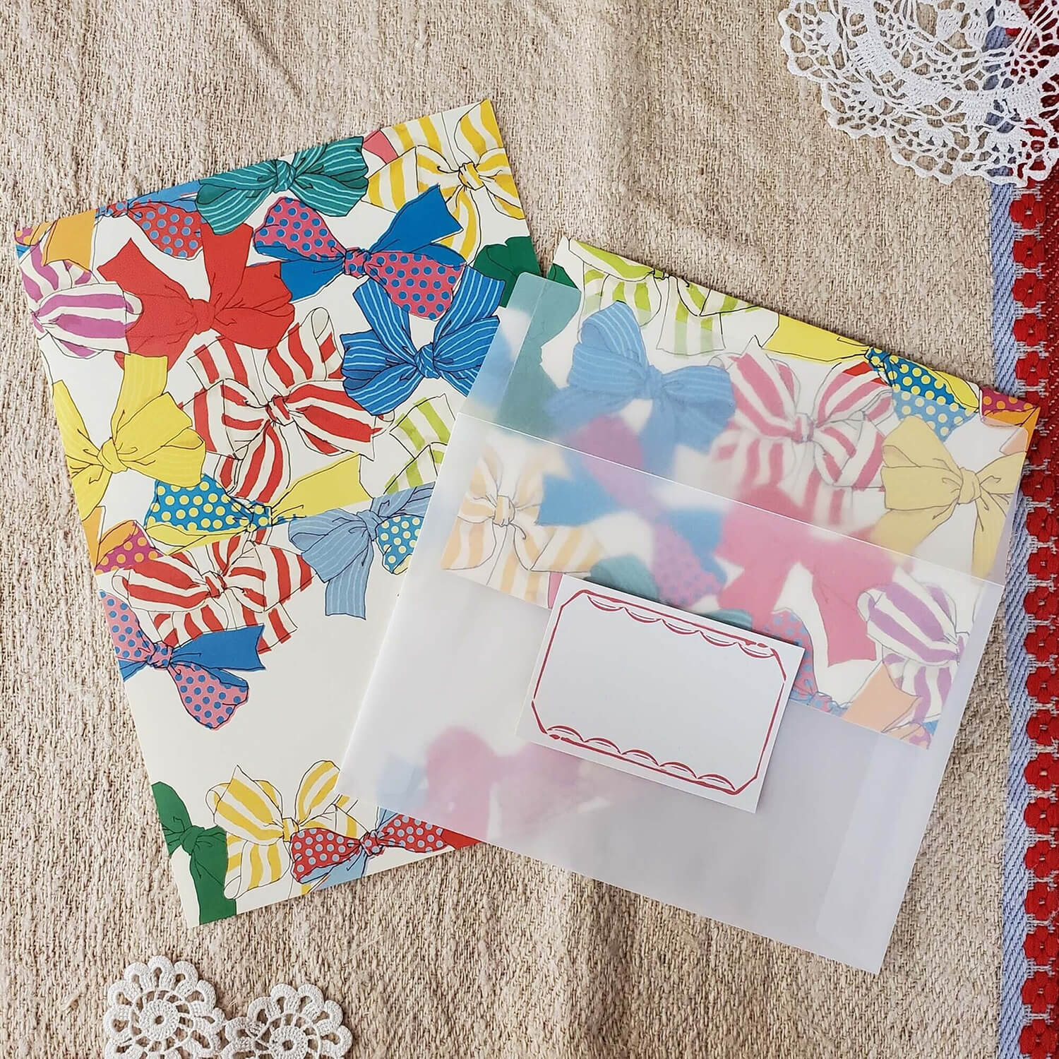 Ant's Letter Set – Ribbon