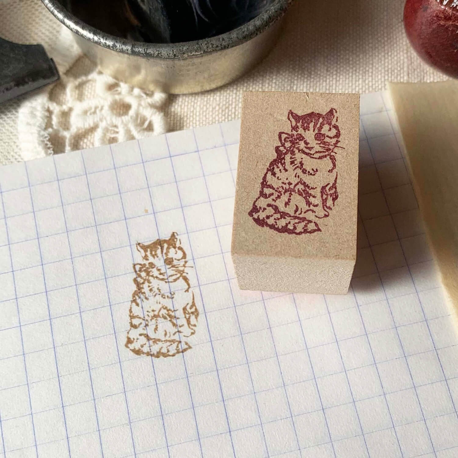 Ant's Rubber Stamp – Kitten
