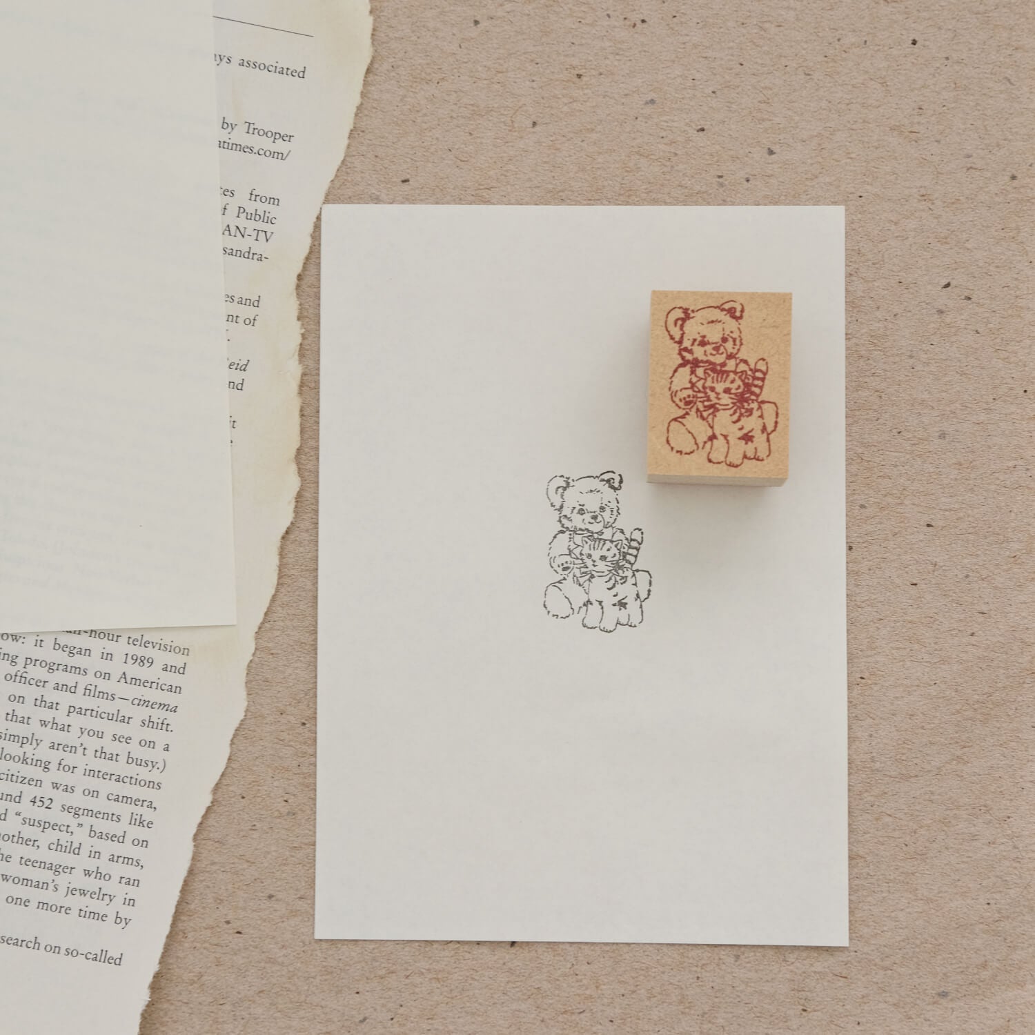 Ant's Rubber Stamp – Stuffed Animal