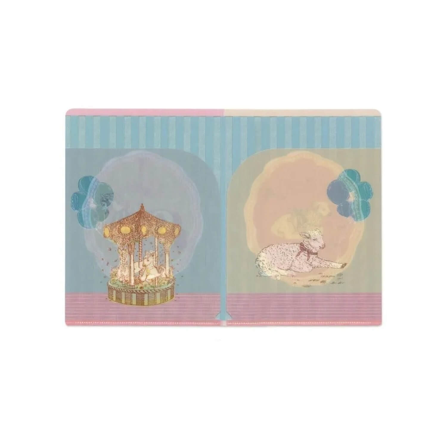 Aya Inoue A5 Clear File – Carousel Horse