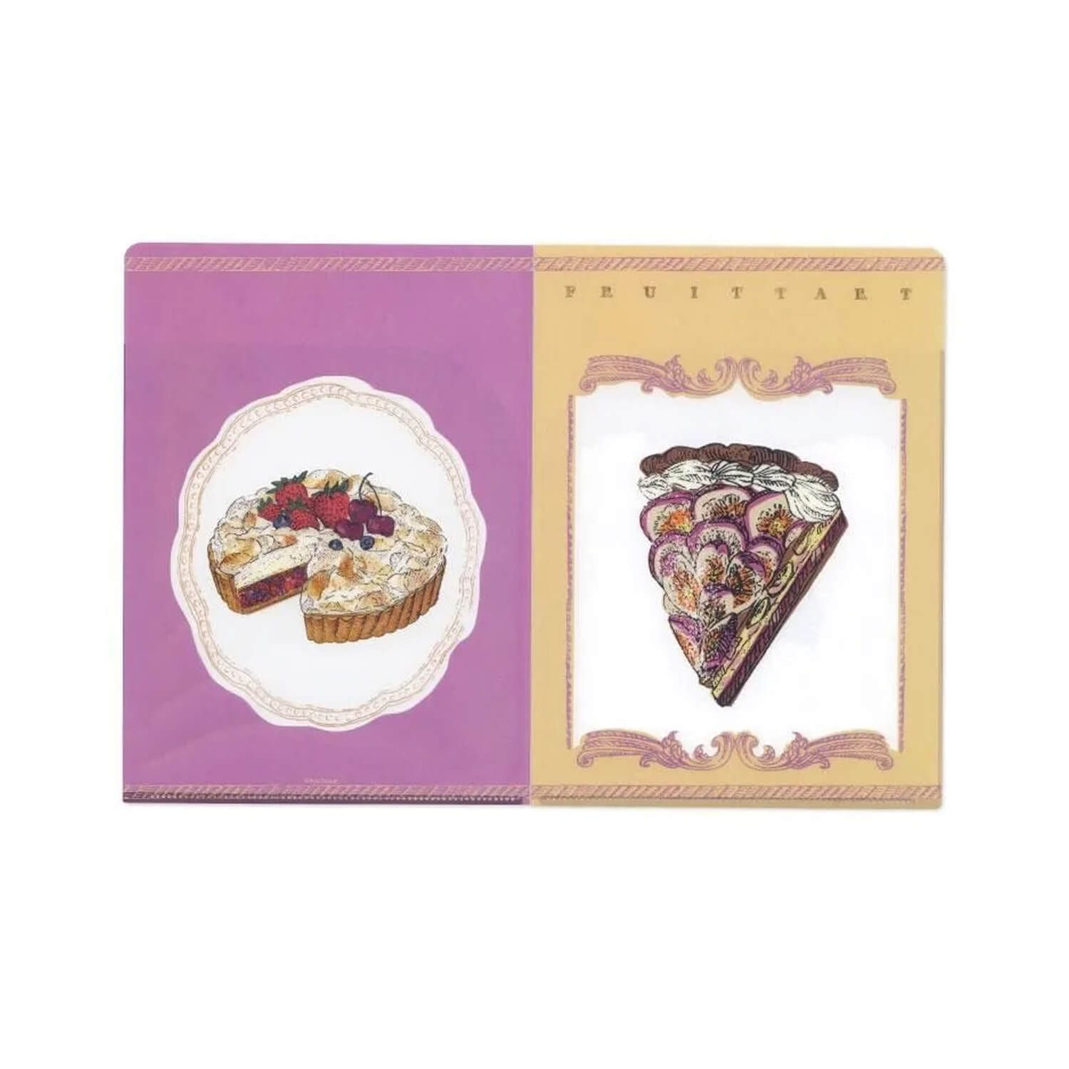 Aya Inoue A5 Clear File – Fruit Tart