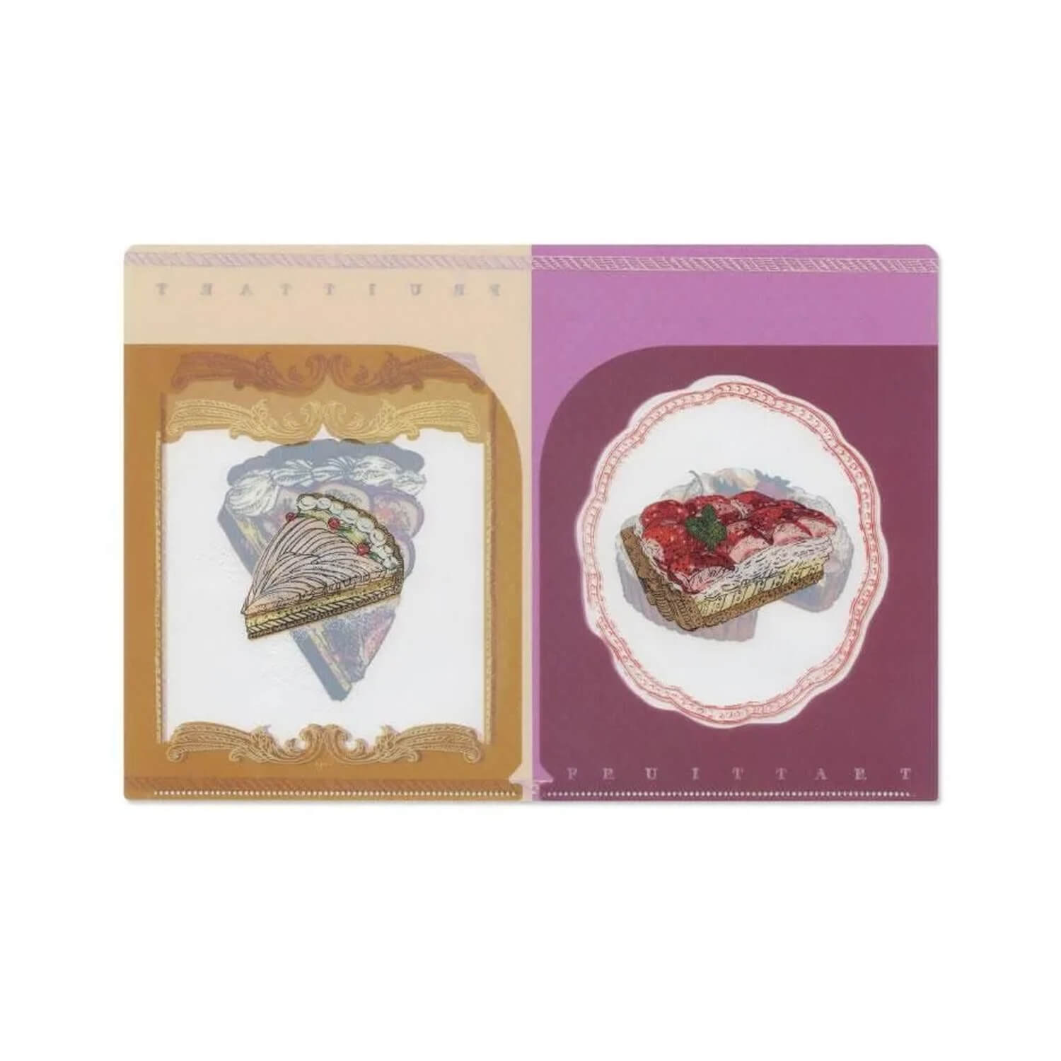 Aya Inoue A5 Clear File – Fruit Tart