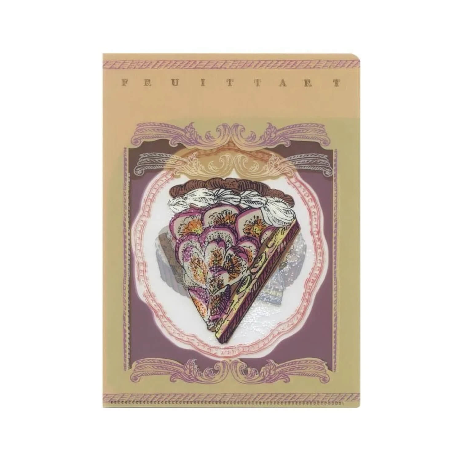Aya Inoue A5 Clear File – Fruit Tart