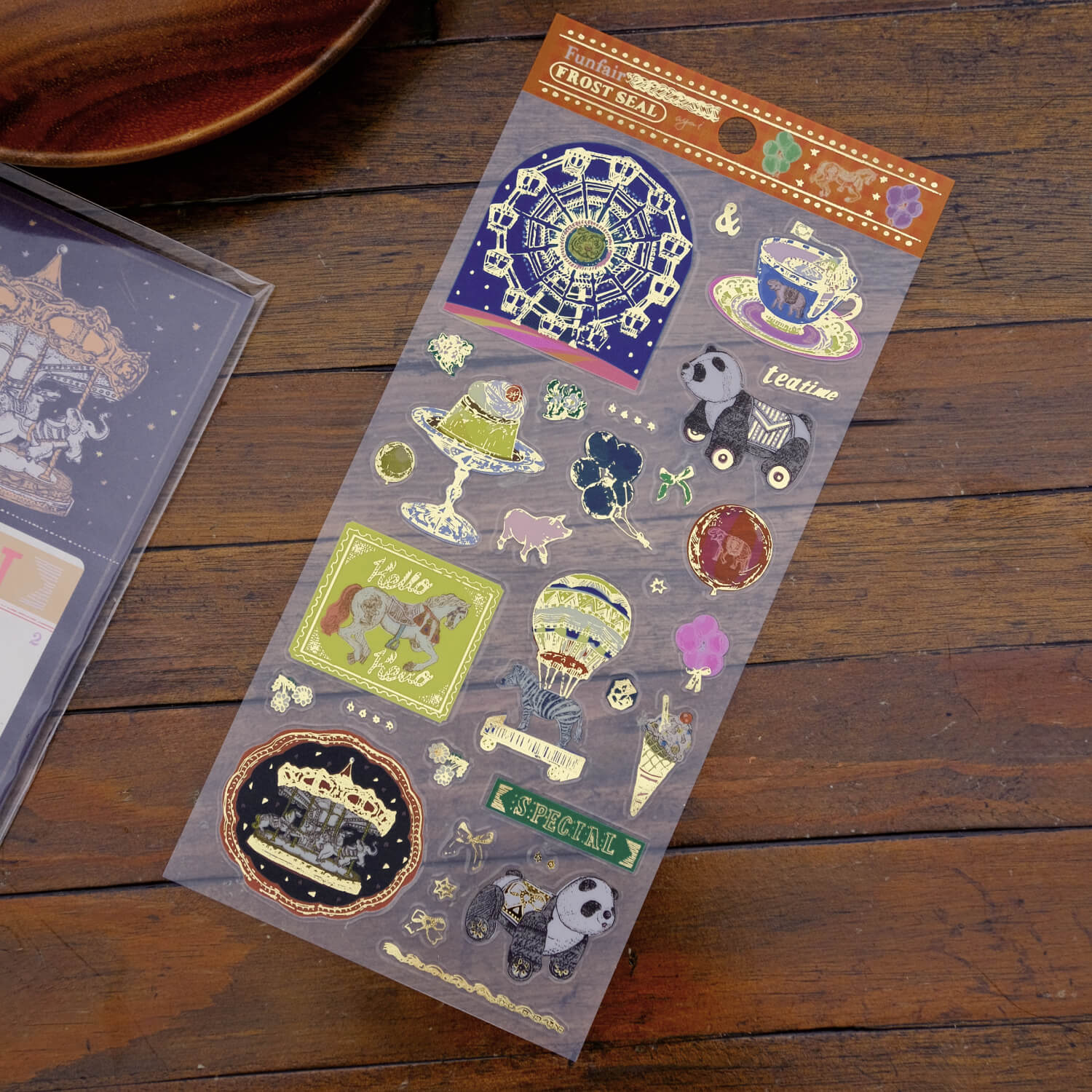 Aya Inoue Frost Sticker Sheet – Ferris Wheel