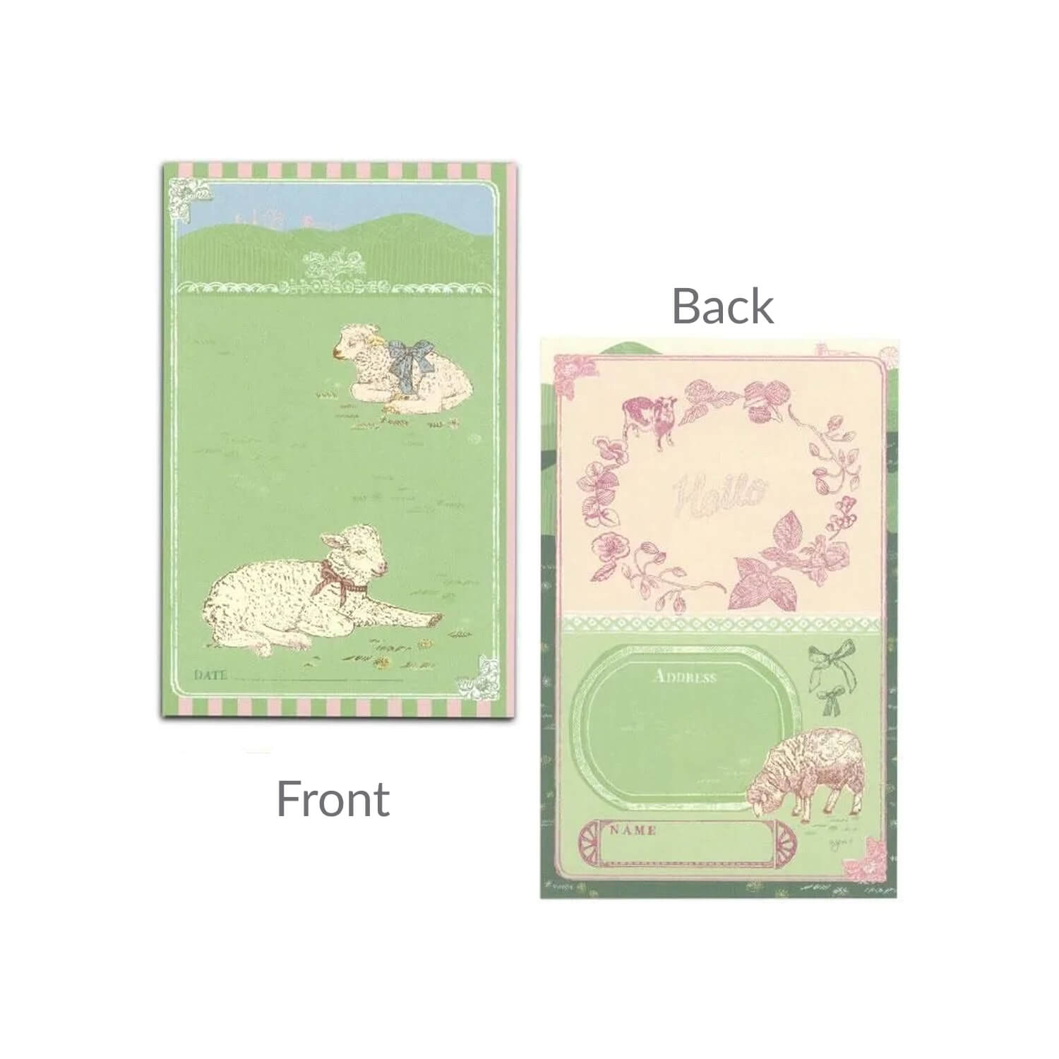 Aya Inoue M6 Memo Pad – Sheep