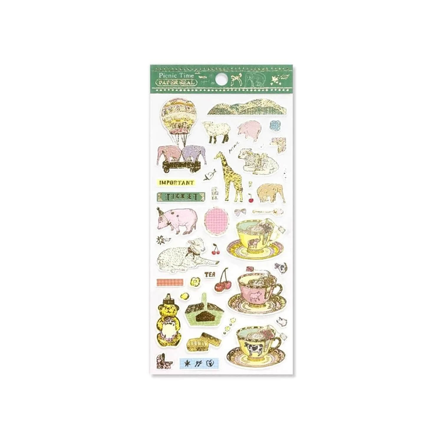 Aya Inoue Paper Sticker Sheet – Balloon