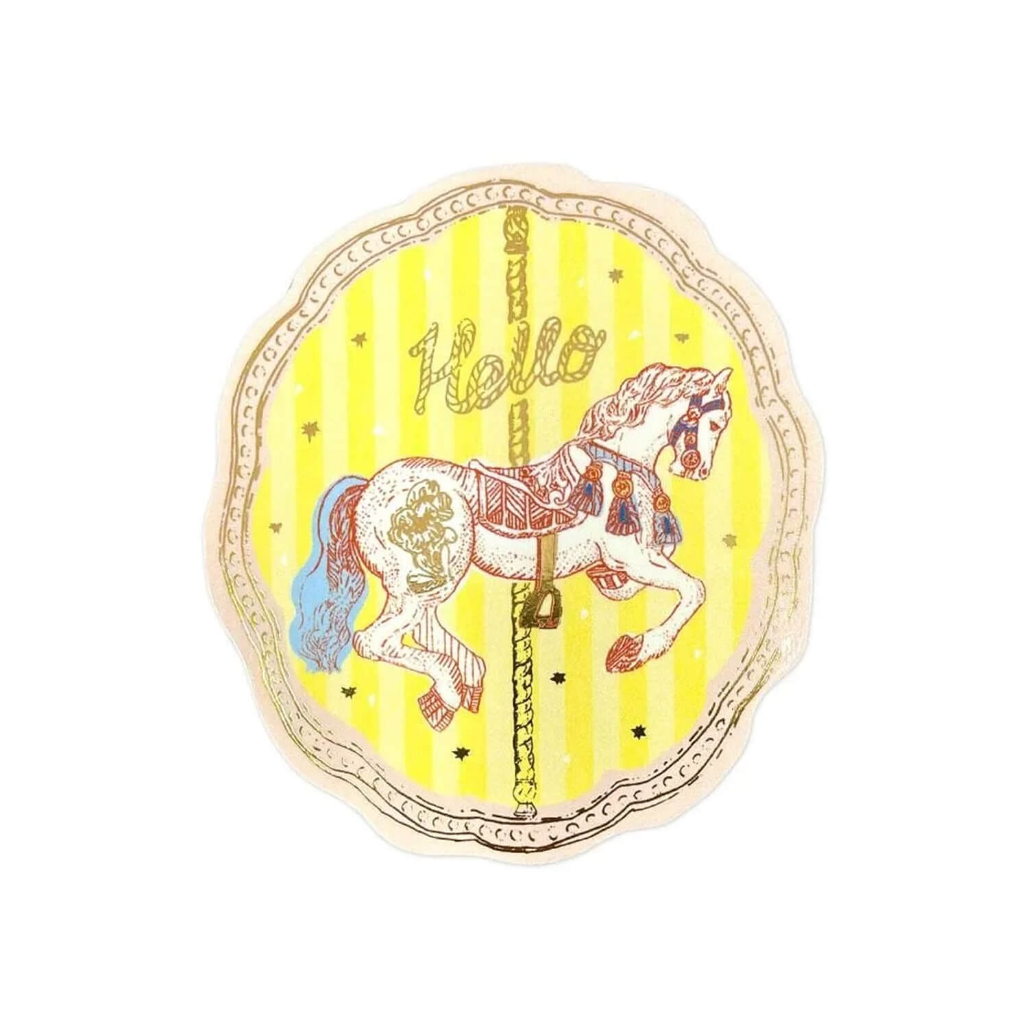 Aya Inoue Sticker – Carousel Horse