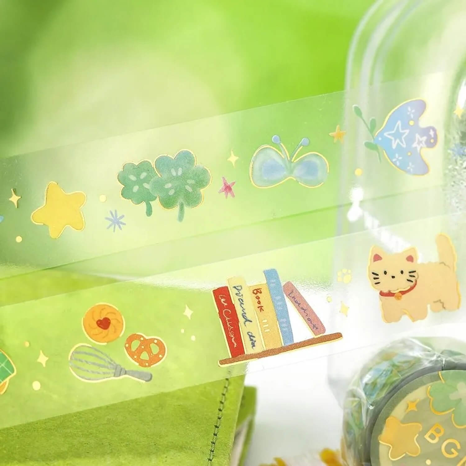 BGM Clear Tape - Lucky