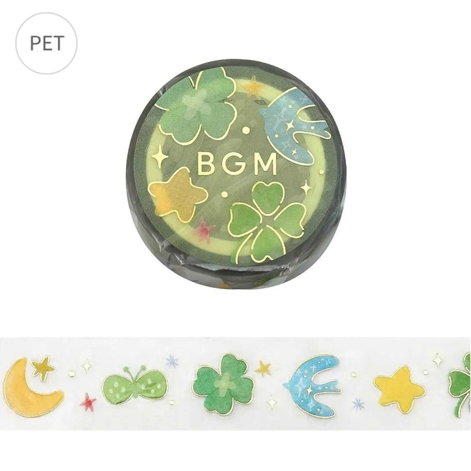 BGM Clear Tape - Lucky