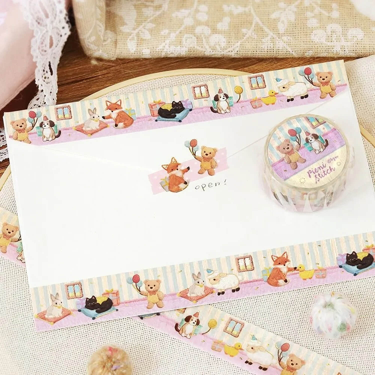 BGM Pieni Stitch Foil Masking Tape - Small Party