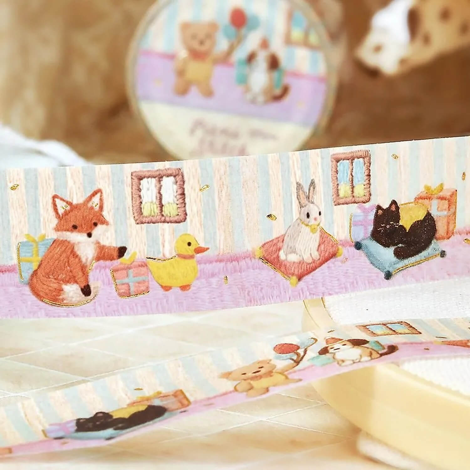 BGM Pieni Stitch Foil Masking Tape - Small Party
