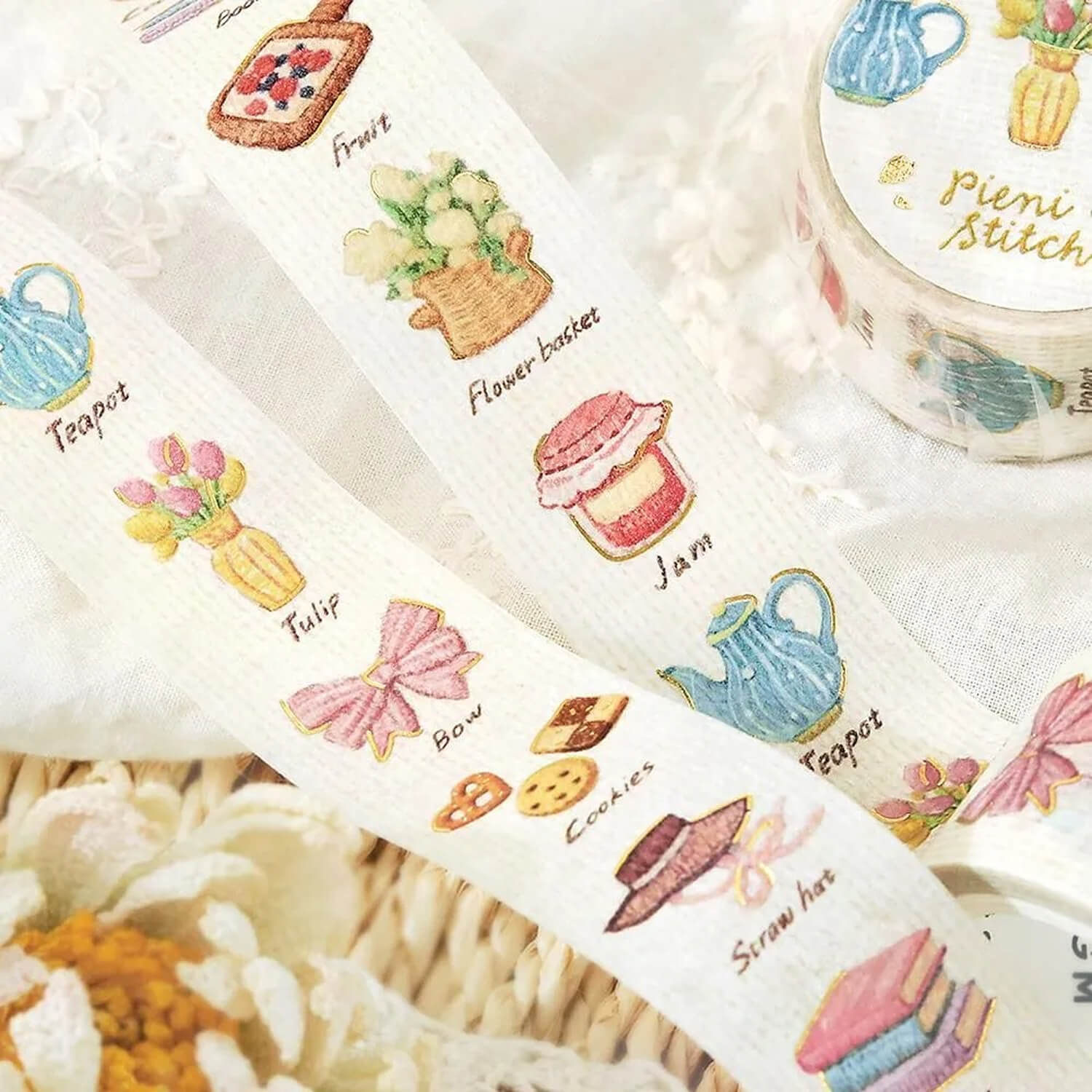BGM Pieni Stitch Foil Masking Tape - Small Room