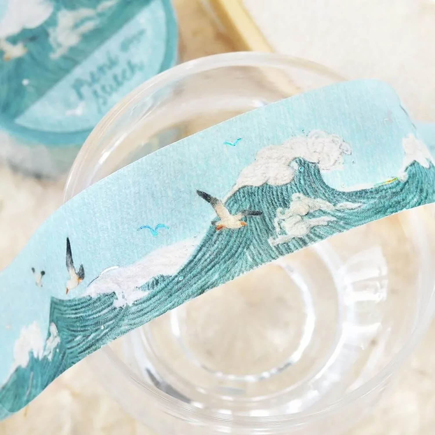BGM Pieni Stitch Foil Masking Tape - Small Sea