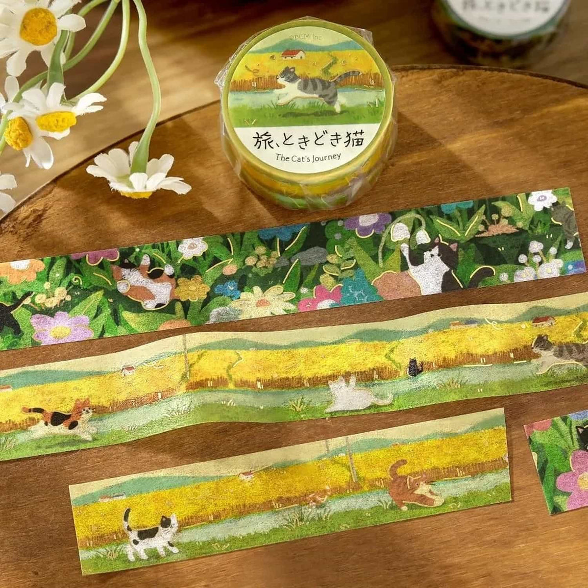 BGM Travel and Sometimes Cat Masking Tape – Beyond the Wheat Field
