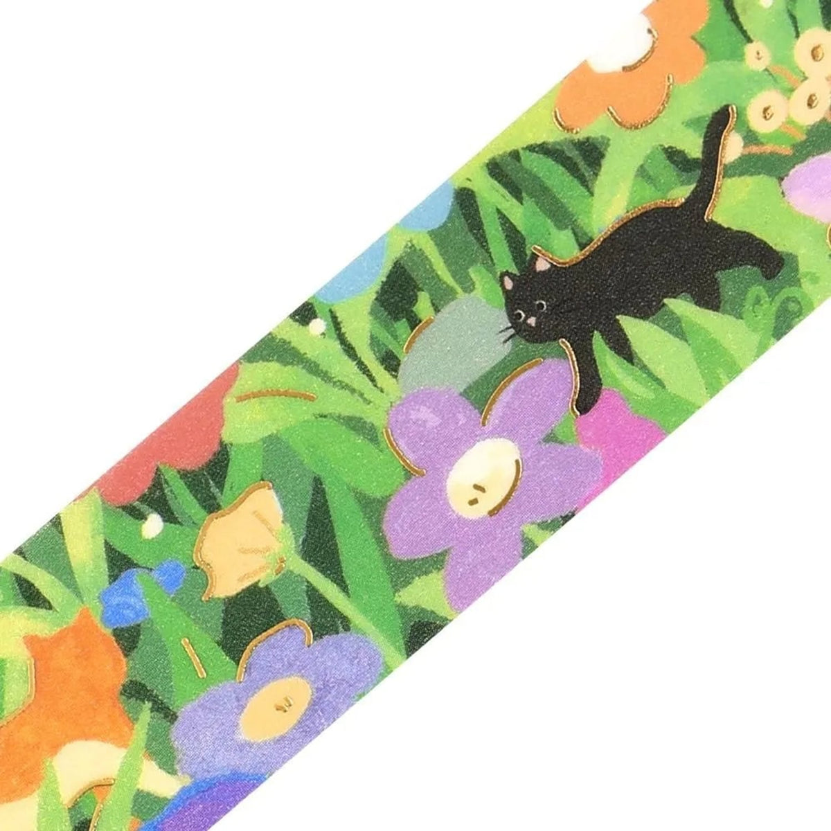 BGM Travel and Sometimes Cat Masking Tape – Blooming Field