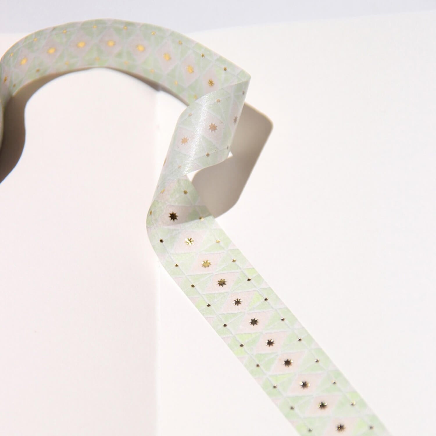 BOKI Moroccan Tiles Gold Foil Masking Tape – Celadon Zellige