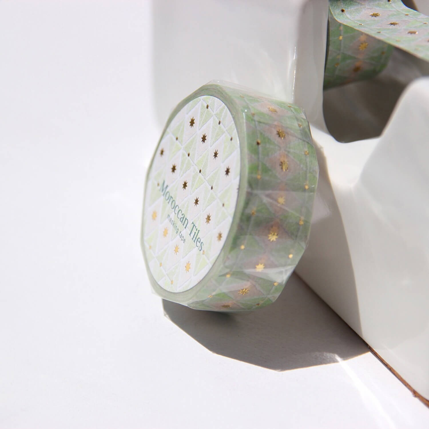 BOKI Moroccan Tiles Gold Foil Masking Tape – Celadon Zellige