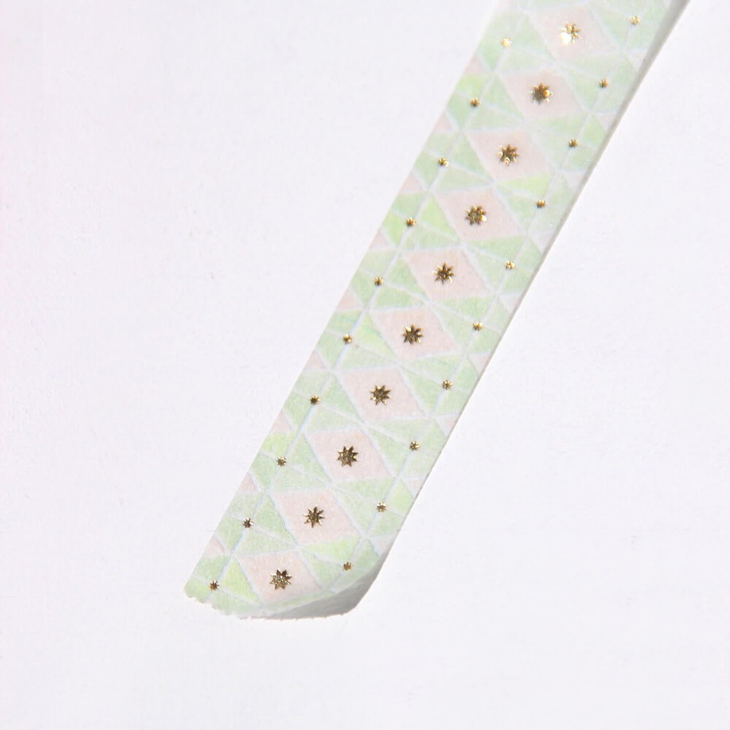 BOKI Moroccan Tiles Gold Foil Masking Tape – Celadon Zellige