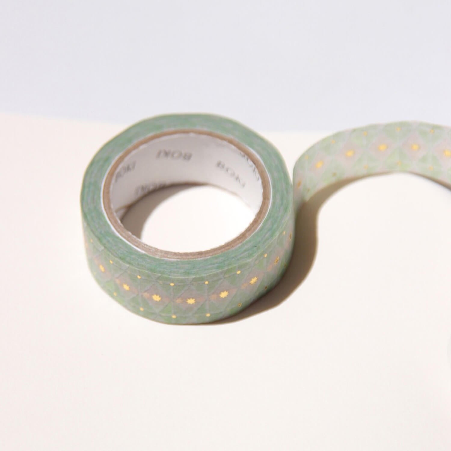 BOKI Moroccan Tiles Gold Foil Masking Tape – Celadon Zellige