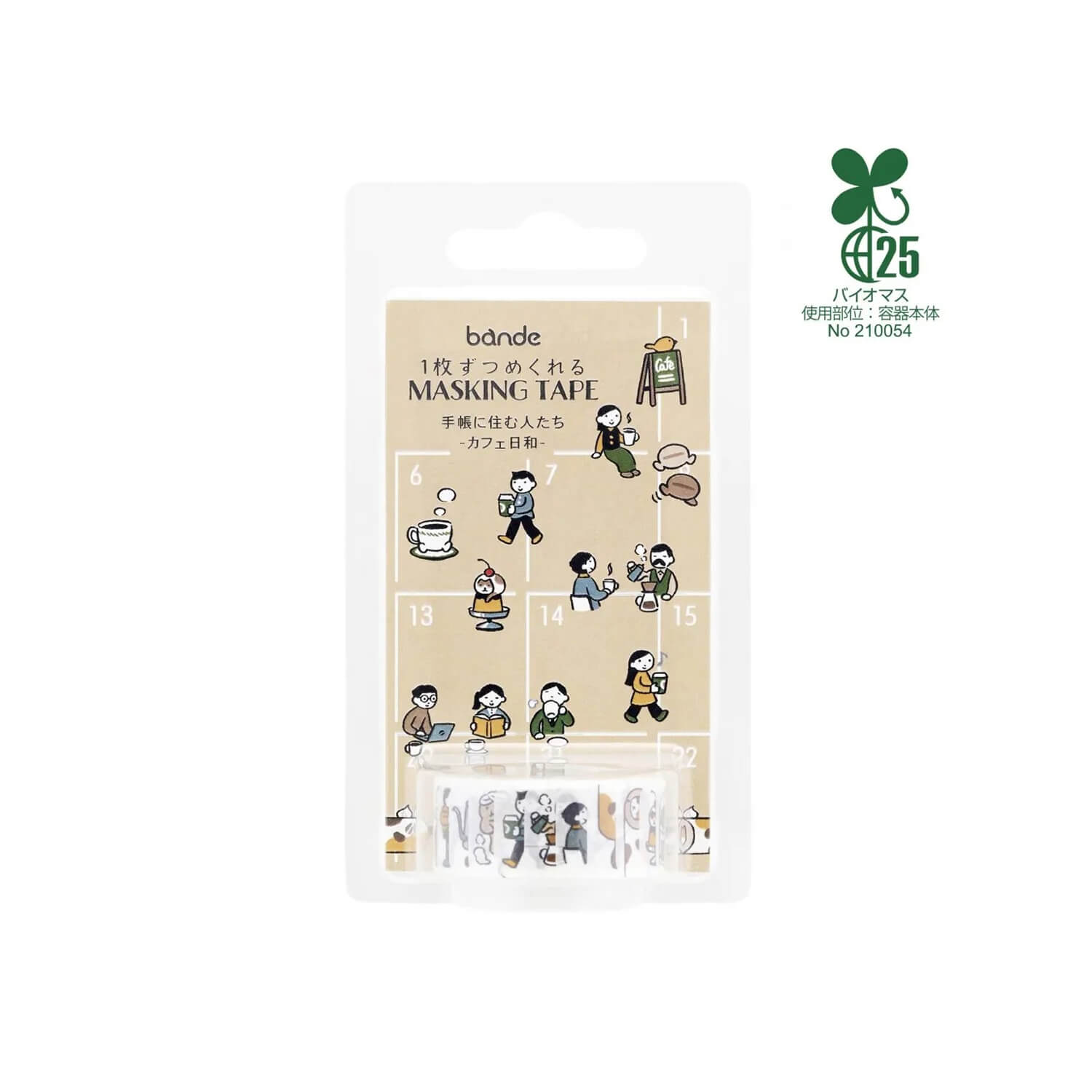 Bande Masking Roll Stickers – Planner People (Café Day)