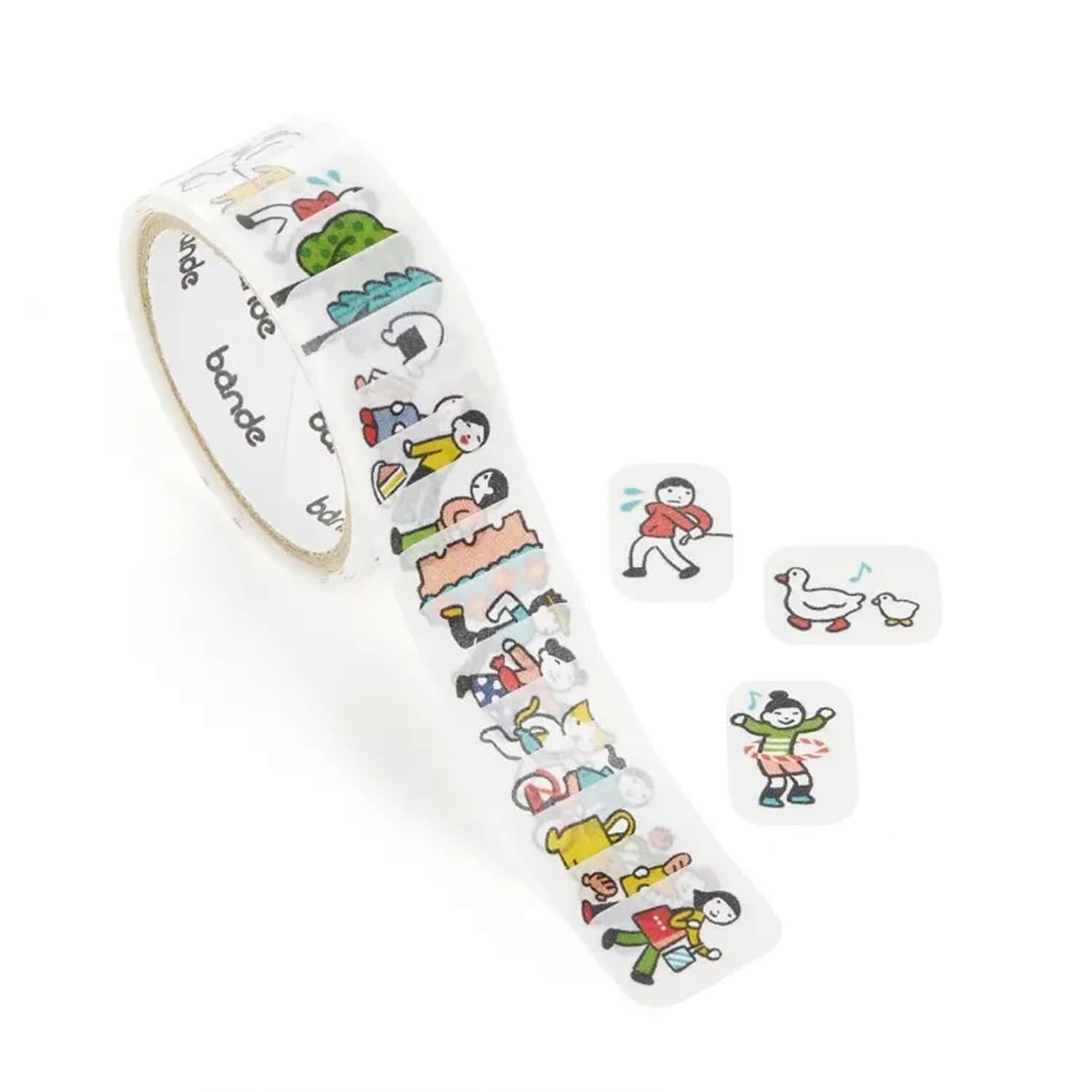 Bande Masking Roll Stickers – Planner People (Strolling Day)