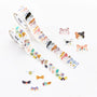Bande Washi Tape Sticker Roll – Dress-Up Cats