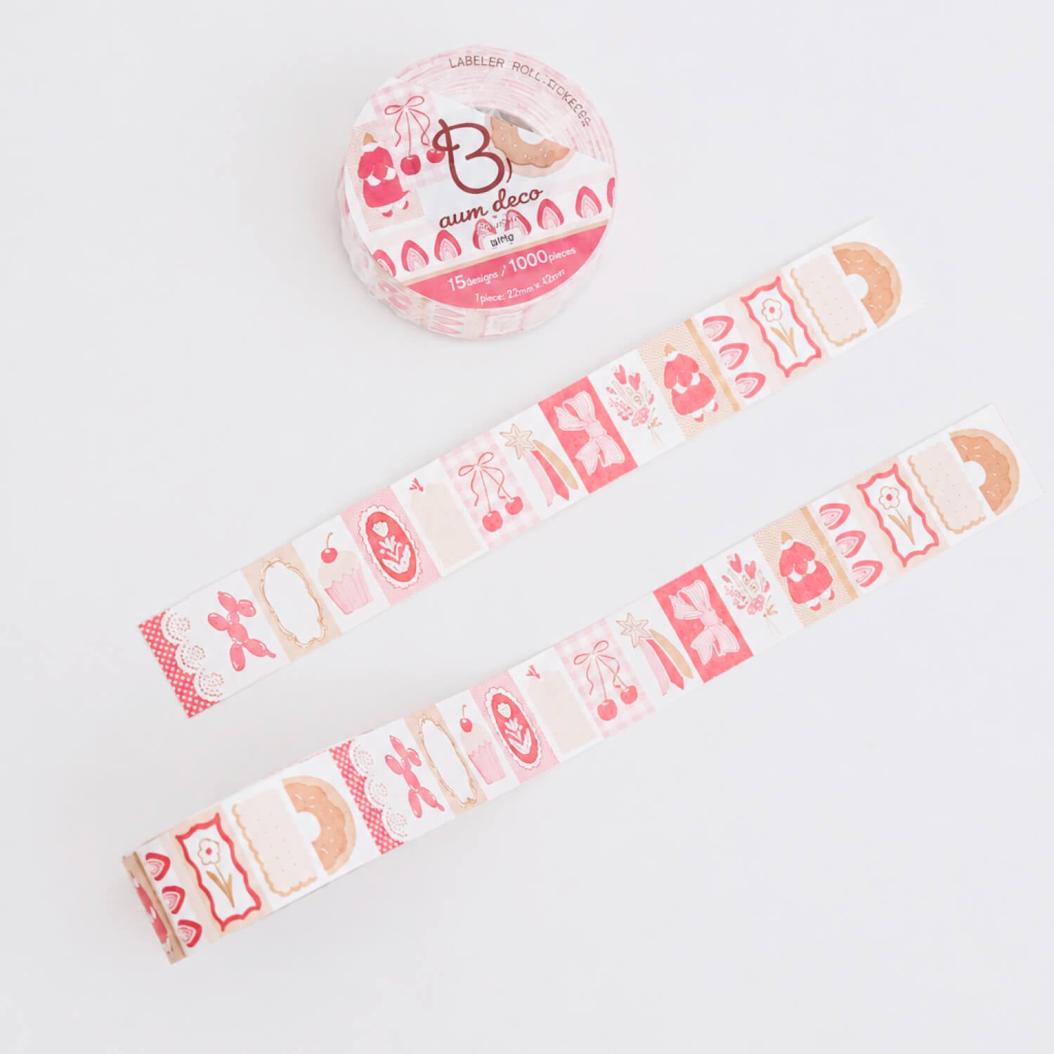 Beverly Baum Labeler Roll Stickers