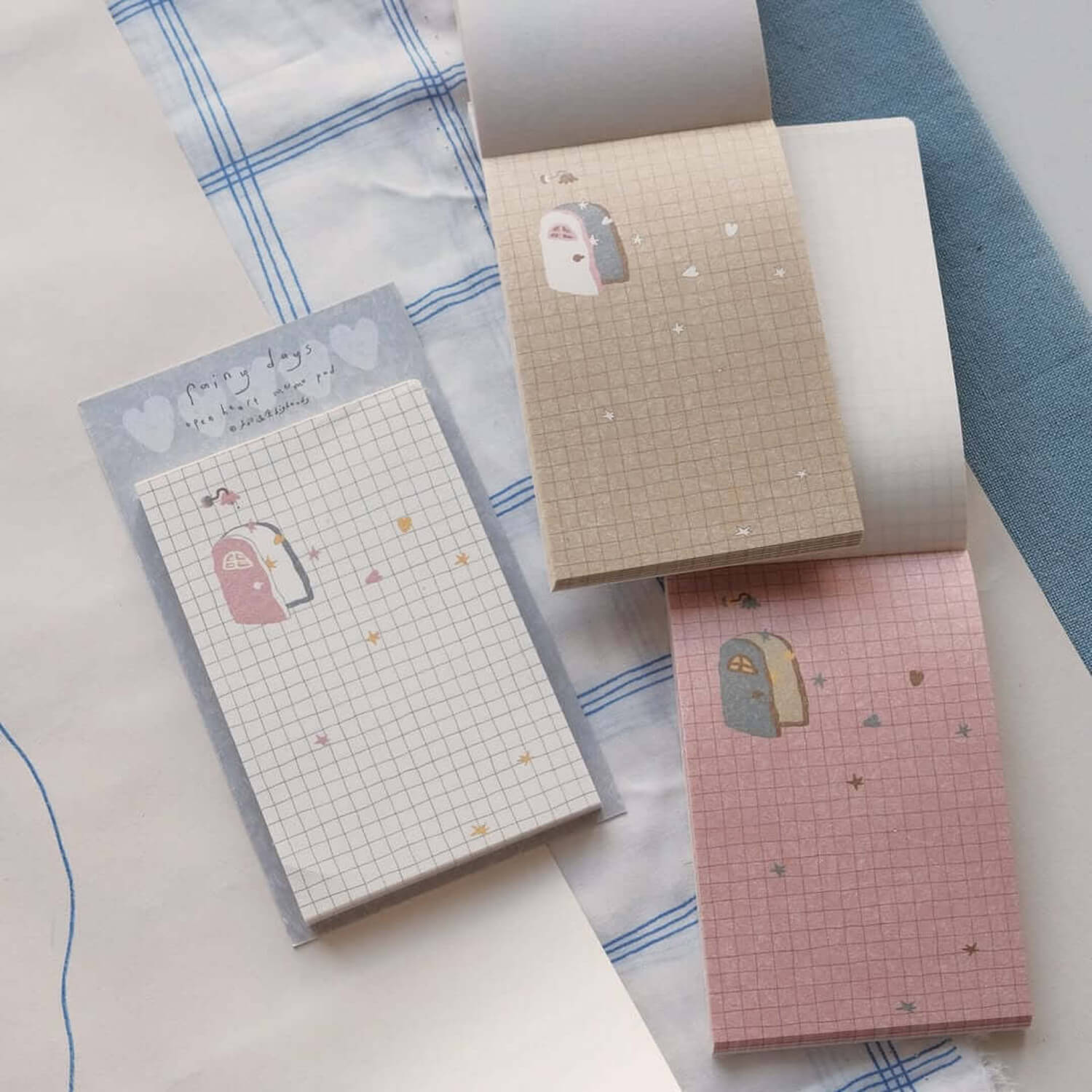 Bighands Rainy Day Memo Pad