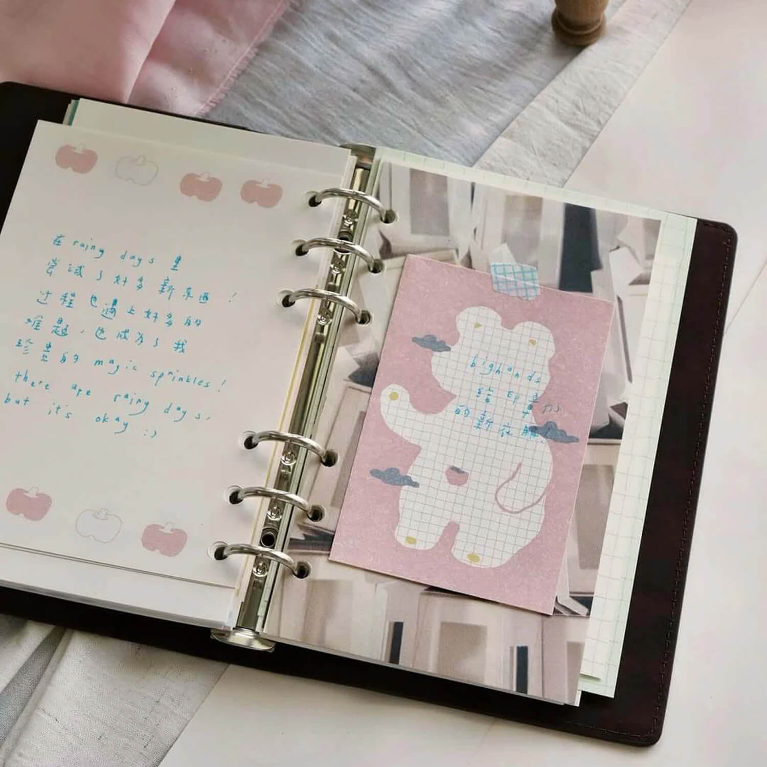 Bighands Rainy Day Memo Pad