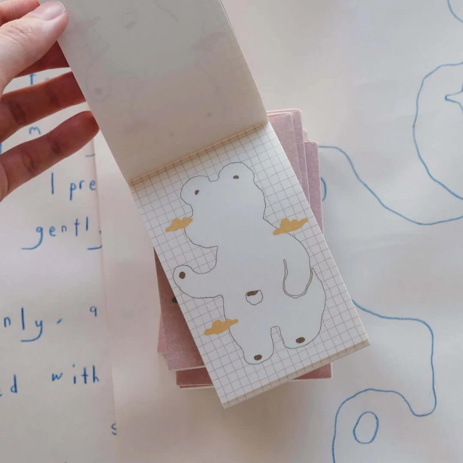 Bighands Rainy Day Memo Pad
