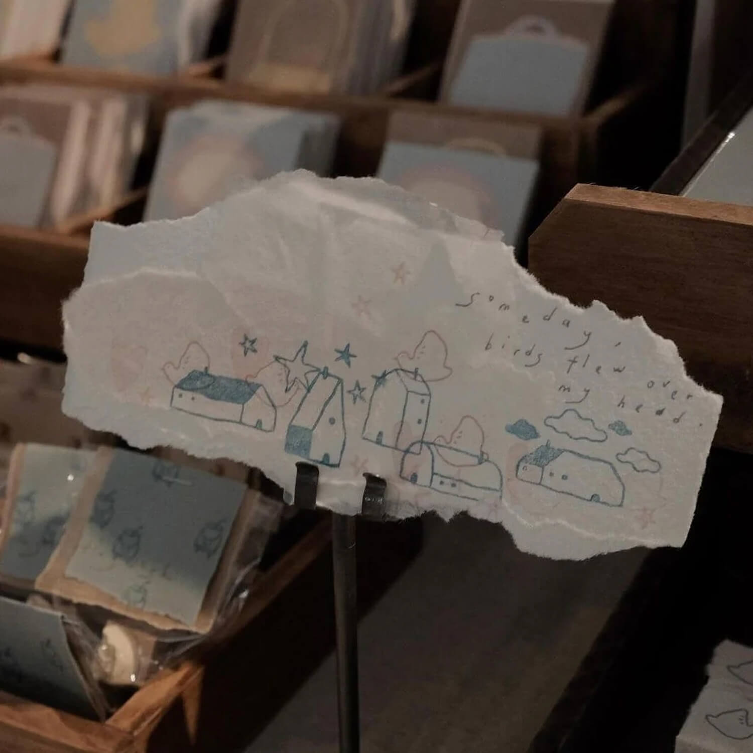 Bighands Someday Rubber Stamp