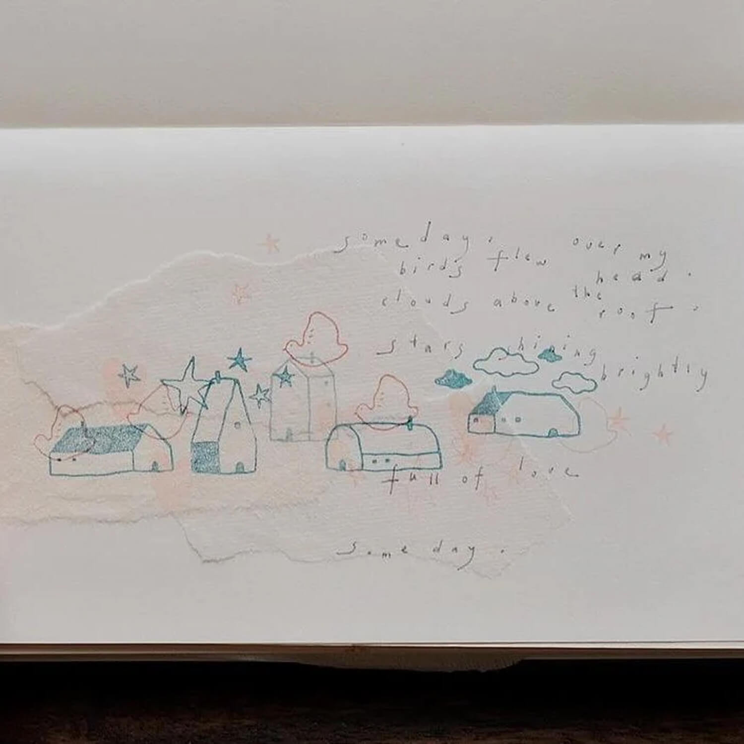 Bighands Someday Rubber Stamp