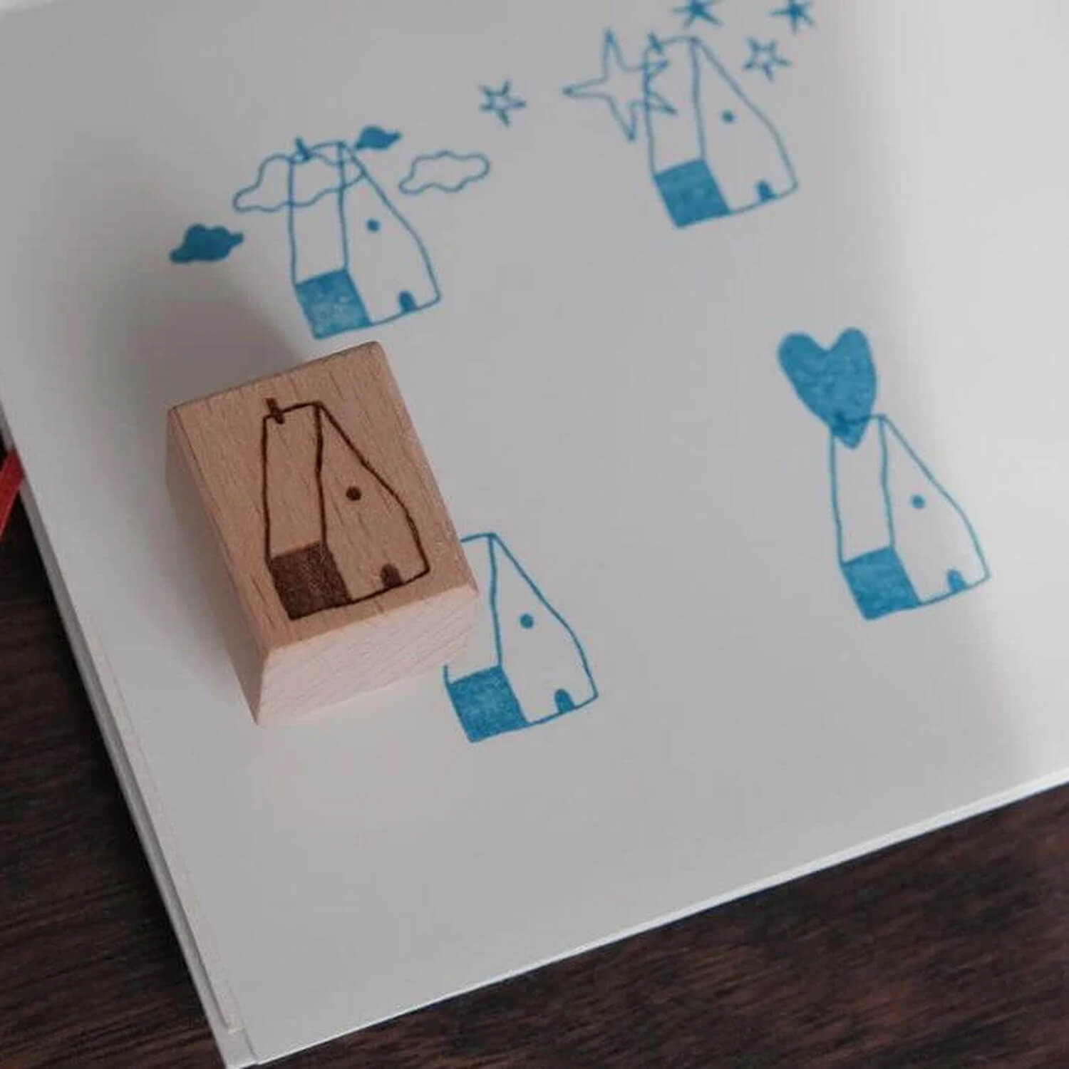 Bighands Someday Rubber Stamp