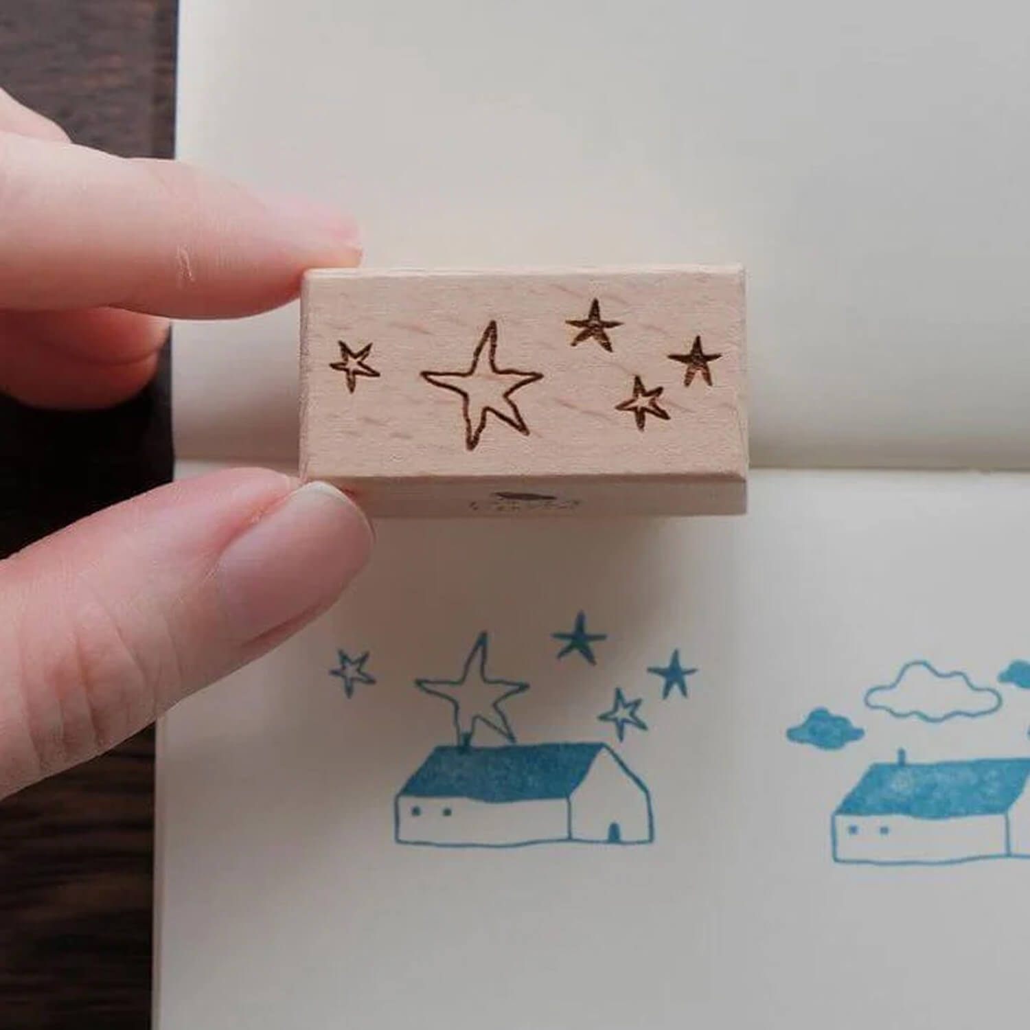 Bighands Someday Rubber Stamp