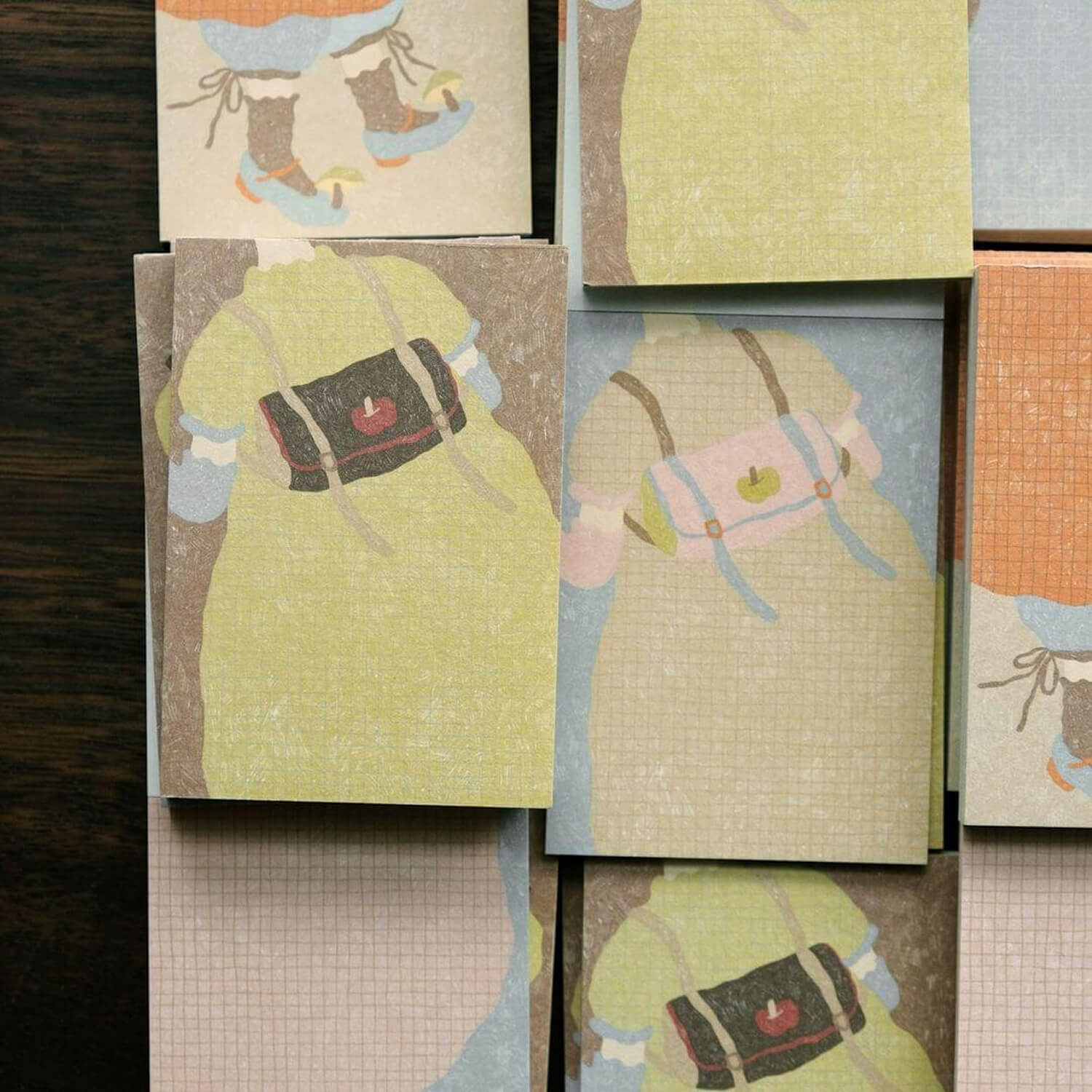 Bighands Wanderlust in Dressing Memo Pad