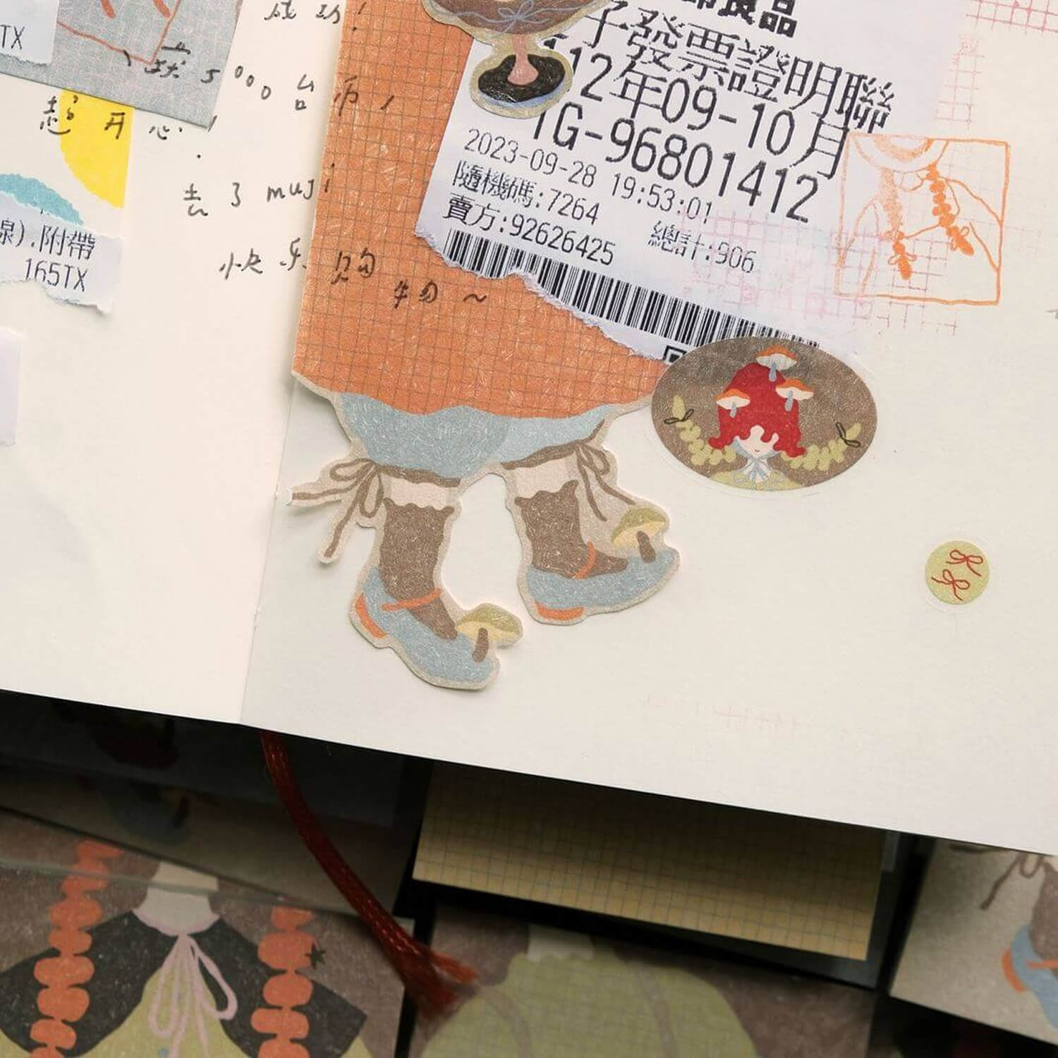 Bighands Wanderlust in Dressing Memo Pad