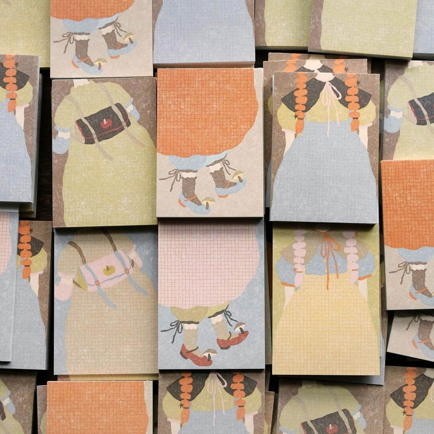 Bighands Wanderlust in Dressing Memo Pad