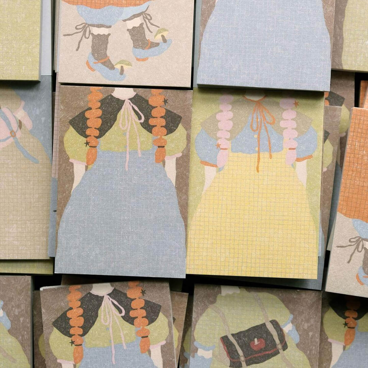 Bighands Wanderlust in Dressing Memo Pad