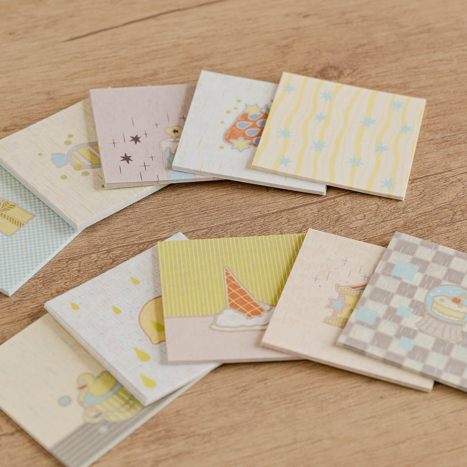 Blue Semi Memo Sheet – Quiet Salt