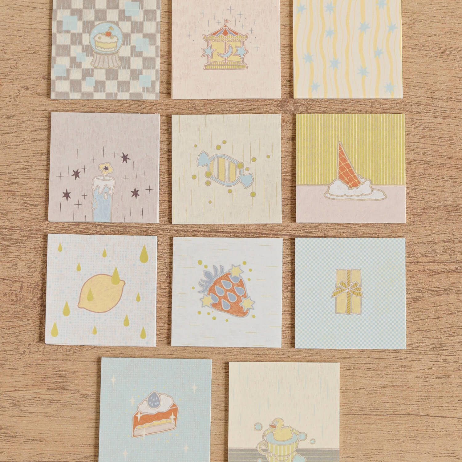 Blue Semi Memo Sheet – Quiet Salt