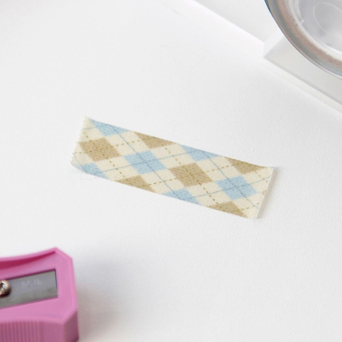 Boki Argyle Check Masking Tape - Cappuccino