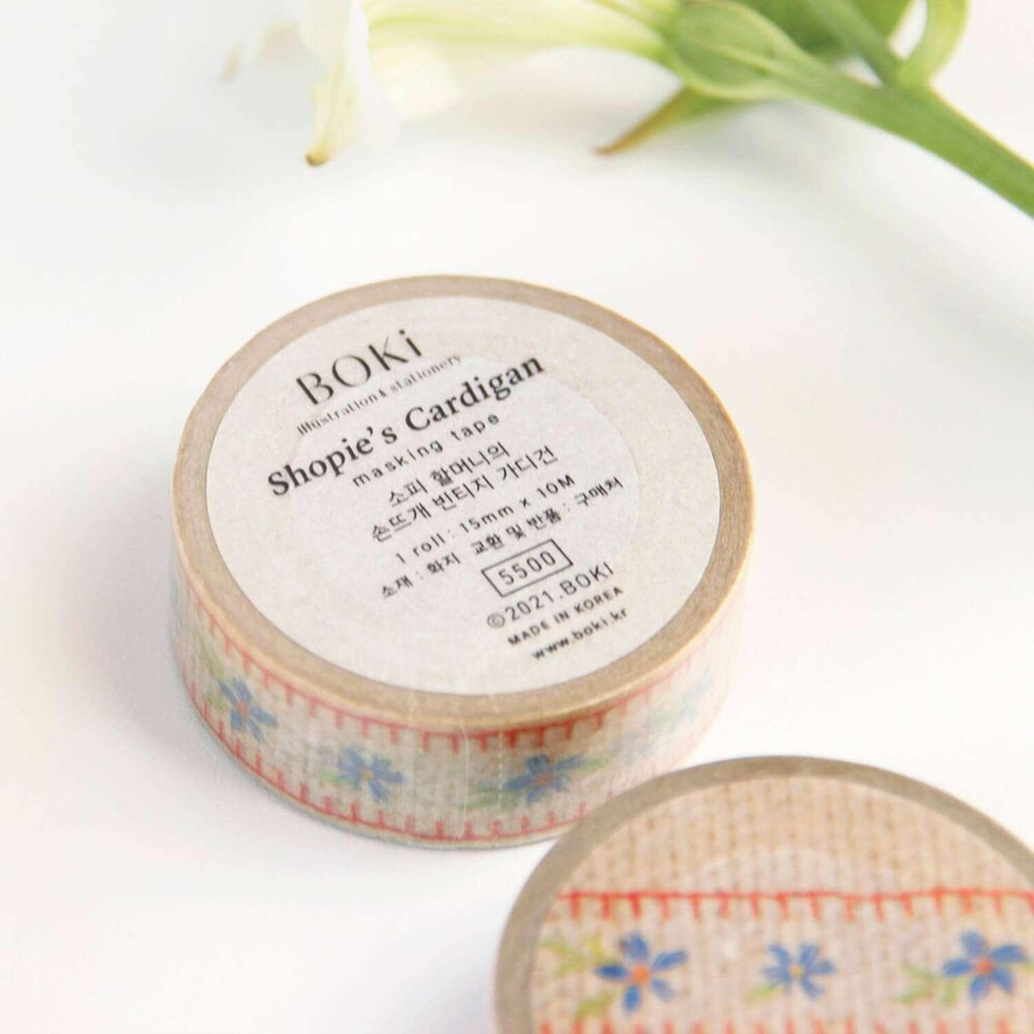 Boki Grandma Cardigan Masking Tape - Sophie’s Cardigan