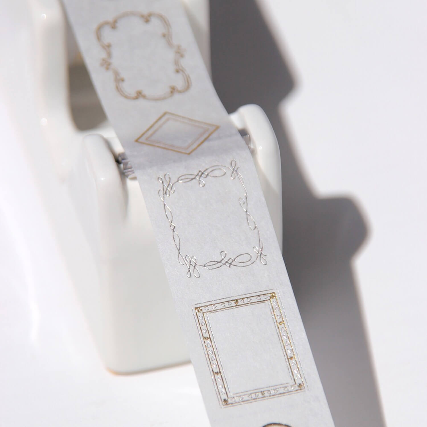 Boki Label Foil Masking Tape - Victorian Border