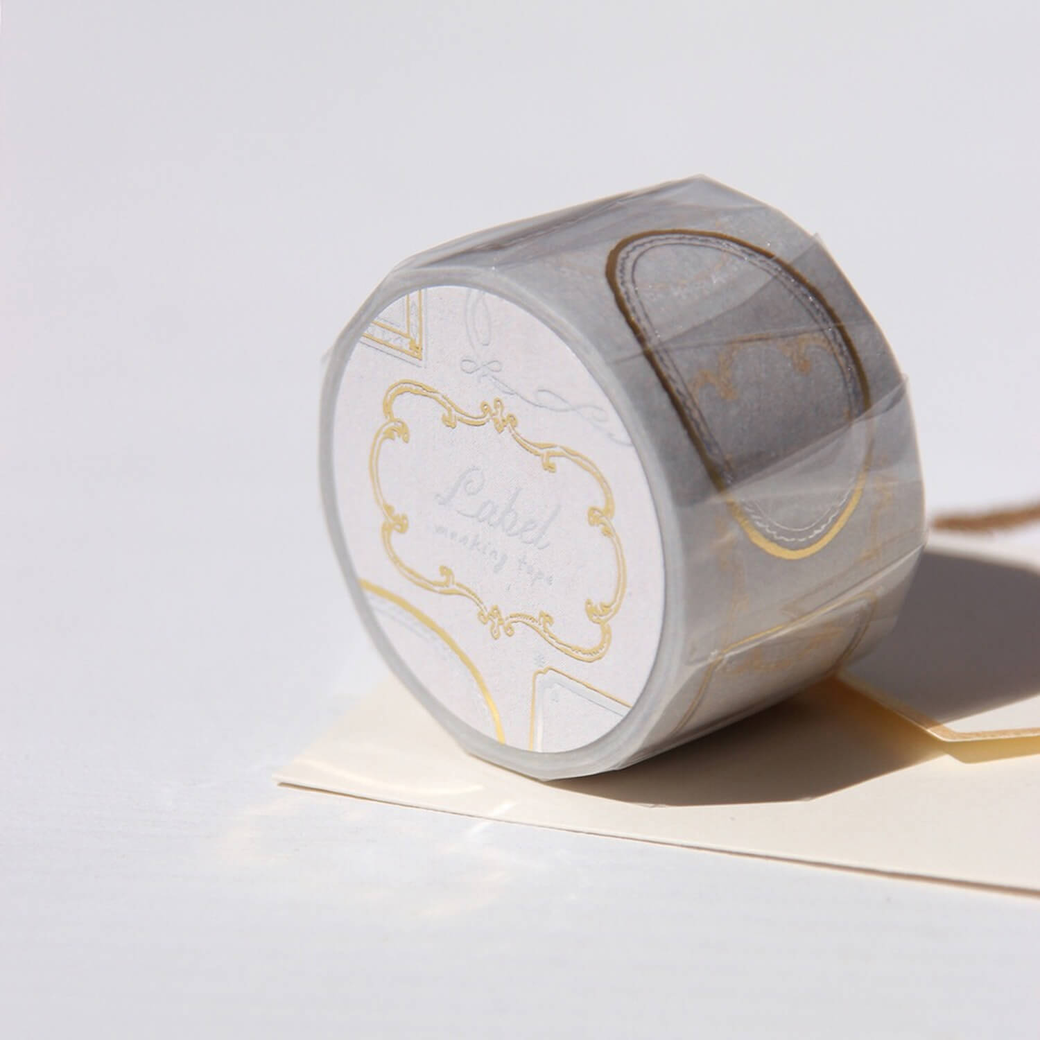 Boki Label Foil Masking Tape - Victorian Border
