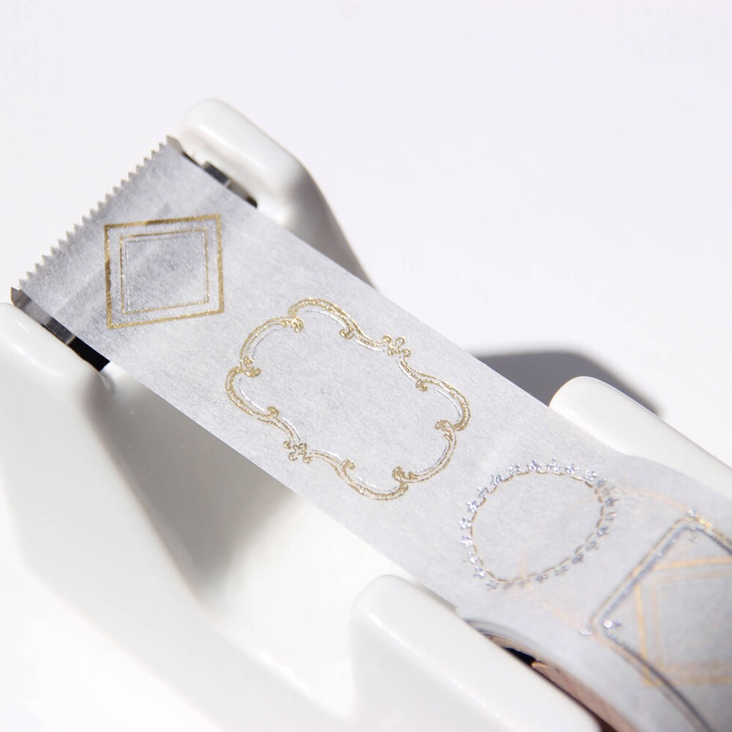 Boki Label Foil Masking Tape - Victorian Border