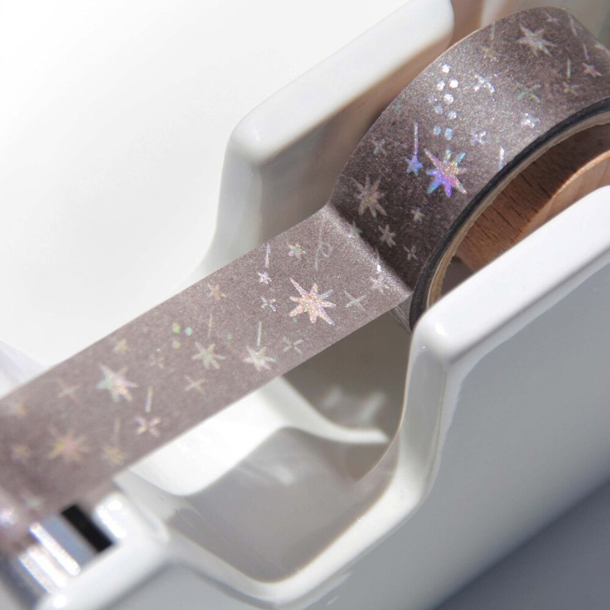 Boki Seashell Fragment Hologram Foil Masking Tape - Falling Star